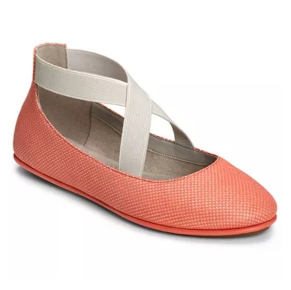 AEROSOLES Shoes - Aerosoles Saturday flats coral fabric size 12M